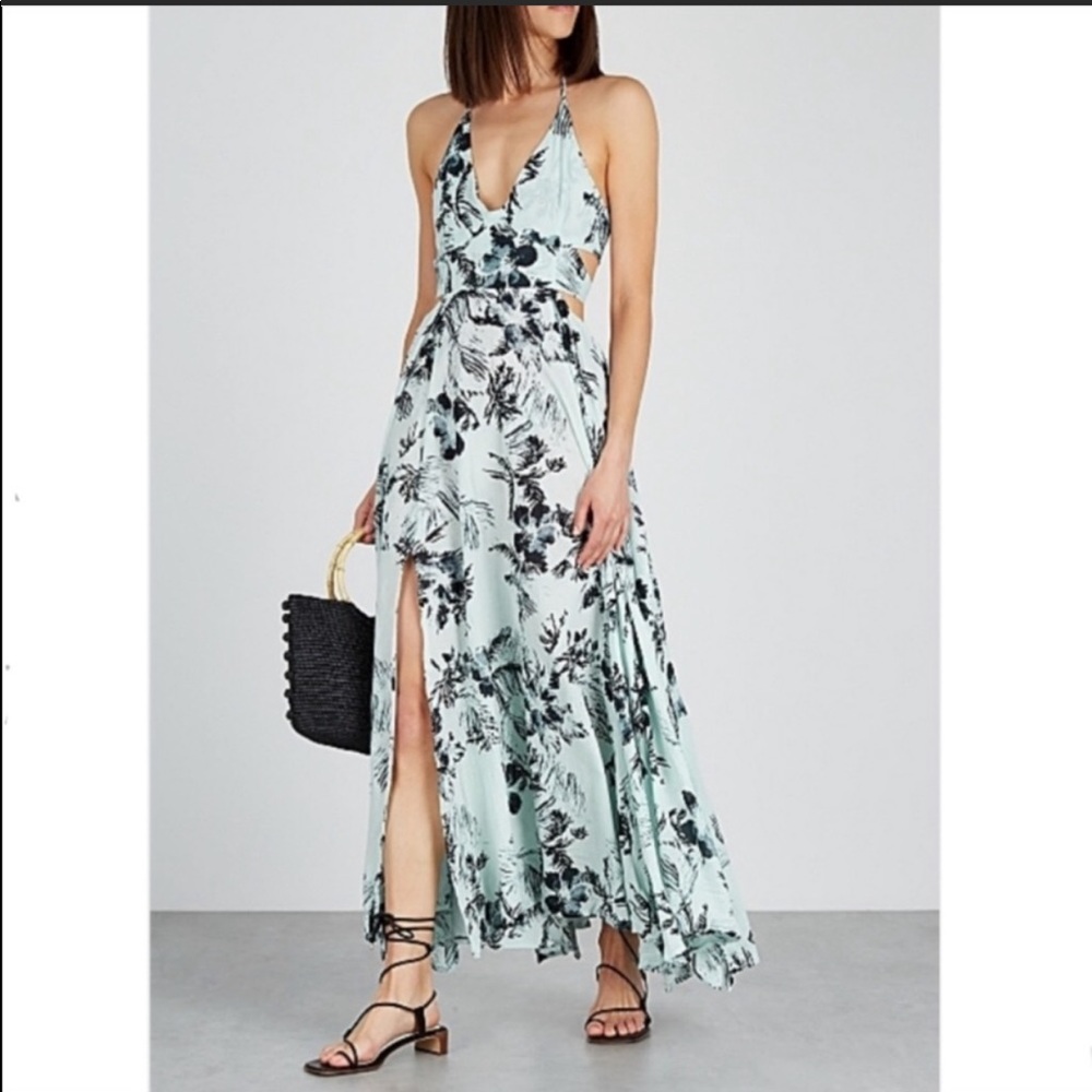 New with tags - Free People Tie Back Maxi